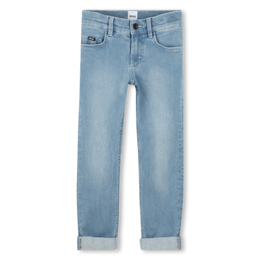 BOSS Jean para niño y adolescente azul claro